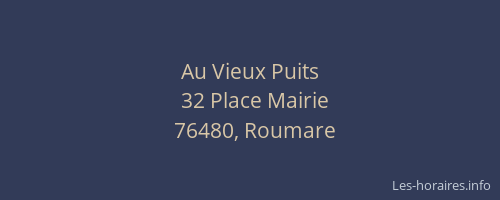 Au Vieux Puits