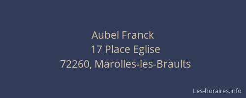 Aubel Franck