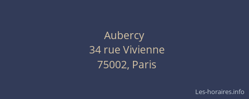 Aubercy