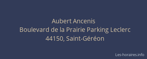 Aubert Ancenis