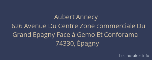 Aubert Annecy