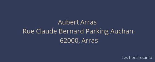 Aubert Arras