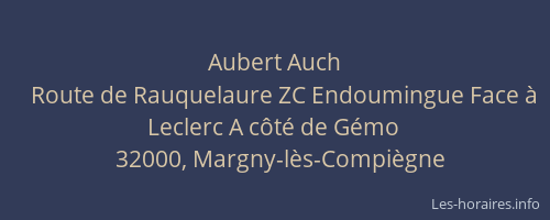 Aubert Auch