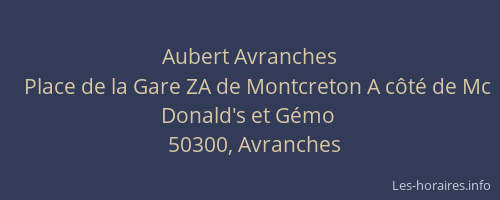 Aubert Avranches