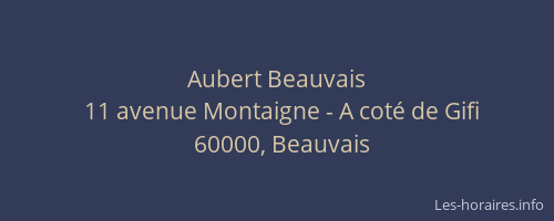 Aubert Beauvais