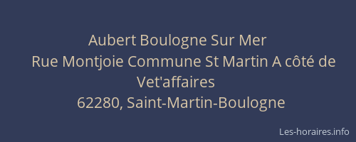 Aubert Boulogne Sur Mer