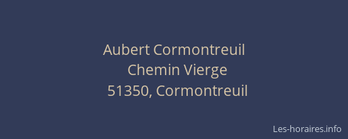 Aubert Cormontreuil
