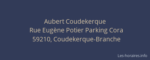 Aubert Coudekerque