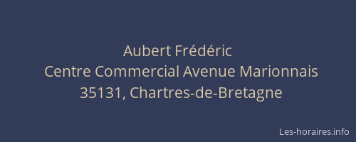 Aubert Frédéric