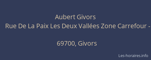 Aubert Givors
