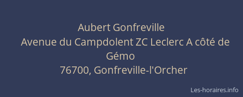 Aubert Gonfreville