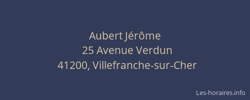 Aubert J&eacute;r&ocirc;me