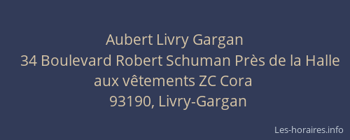 Aubert Livry Gargan