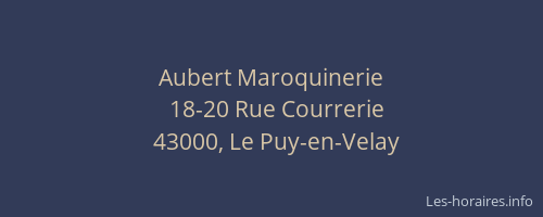 Aubert Maroquinerie