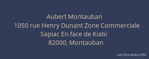 Aubert Montauban