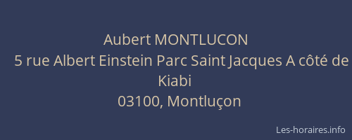 Aubert MONTLUCON