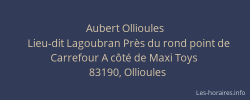 Aubert Ollioules