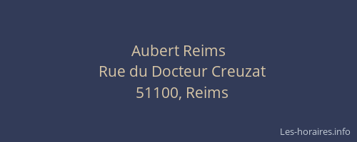 Aubert Reims
