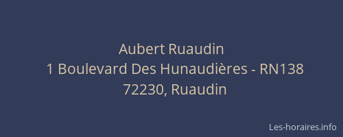 Aubert Ruaudin