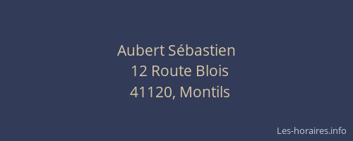Aubert S&eacute;bastien