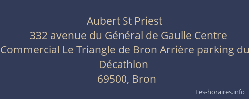 Aubert St Priest