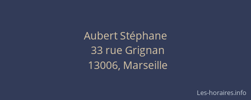Aubert Stéphane