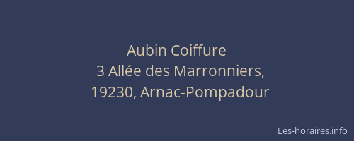 Aubin Coiffure