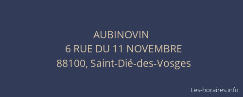 AUBINOVIN