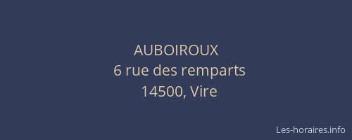 AUBOIROUX