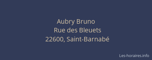 Aubry Bruno