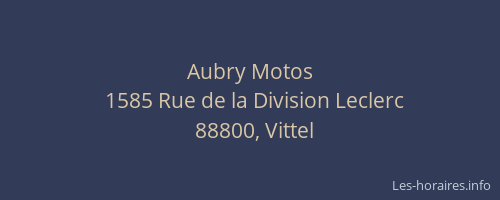 Aubry Motos