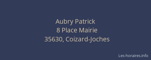 Aubry Patrick