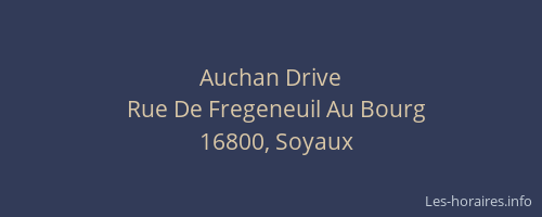 Auchan Drive