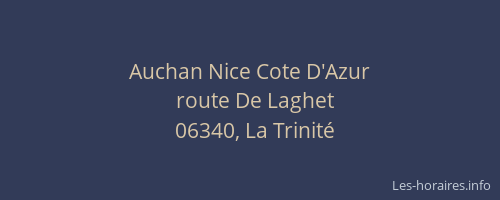 Auchan Nice Cote D'Azur