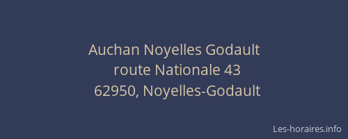 Auchan Noyelles Godault