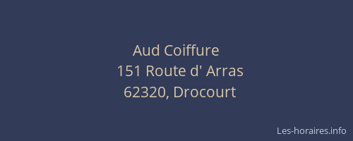 Aud Coiffure