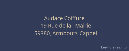 Audace Coiffure