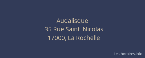 Audalisque