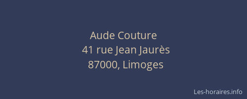 Aude Couture