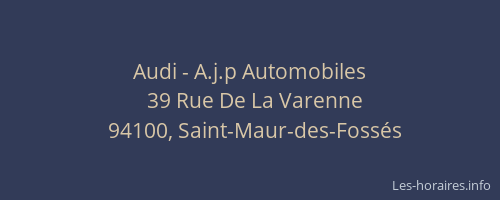 Audi - A.j.p Automobiles