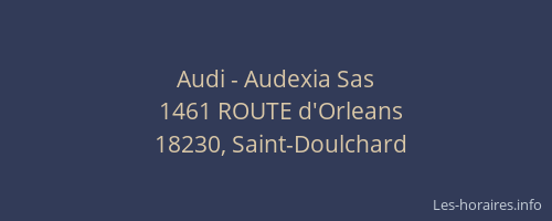 Audi - Audexia Sas