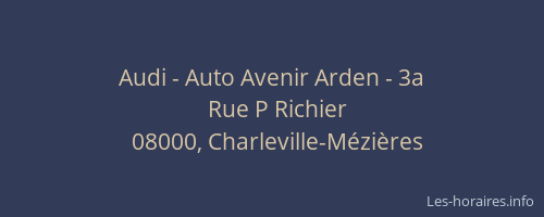 Audi - Auto Avenir Arden - 3a