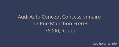 Audi Auto Concept Concessionnaire