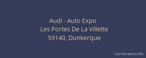 Audi - Auto Expo