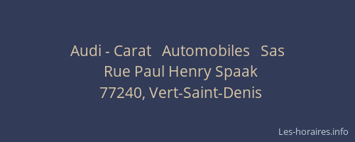 Audi - Carat   Automobiles   Sas