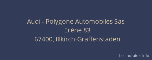 Audi - Polygone Automobiles Sas