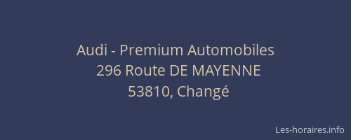 Audi - Premium Automobiles