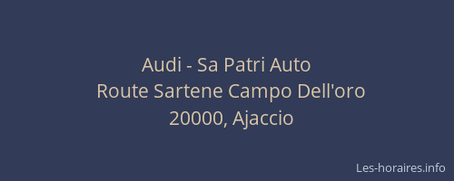 Audi - Sa Patri Auto