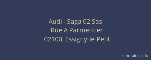 Audi - Saga 02 Sas