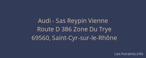Audi - Sas Reypin Vienne